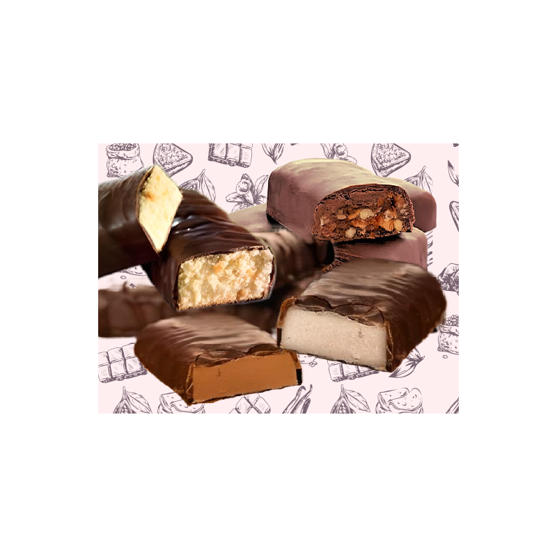 Pack de barres hyperprotéinées de 4 saveurs