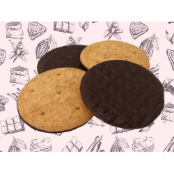 Sablés nappage chocolat