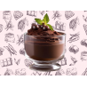 Dessert saveur chocolat noir