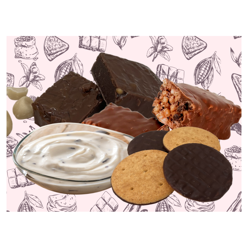 Produit protéinés Pronew mix en-cas douceurs sucrés