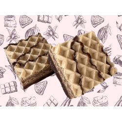 Gaufrettes  saveur moka