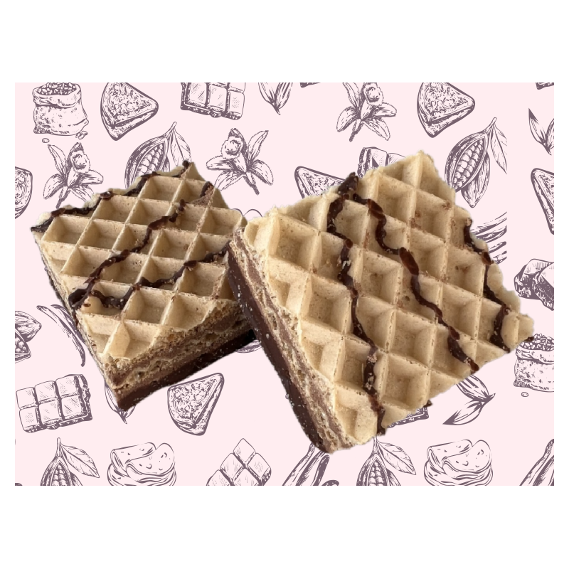 Gaufrettes  saveur moka