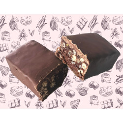 Barres chocolat pistaches  amandes